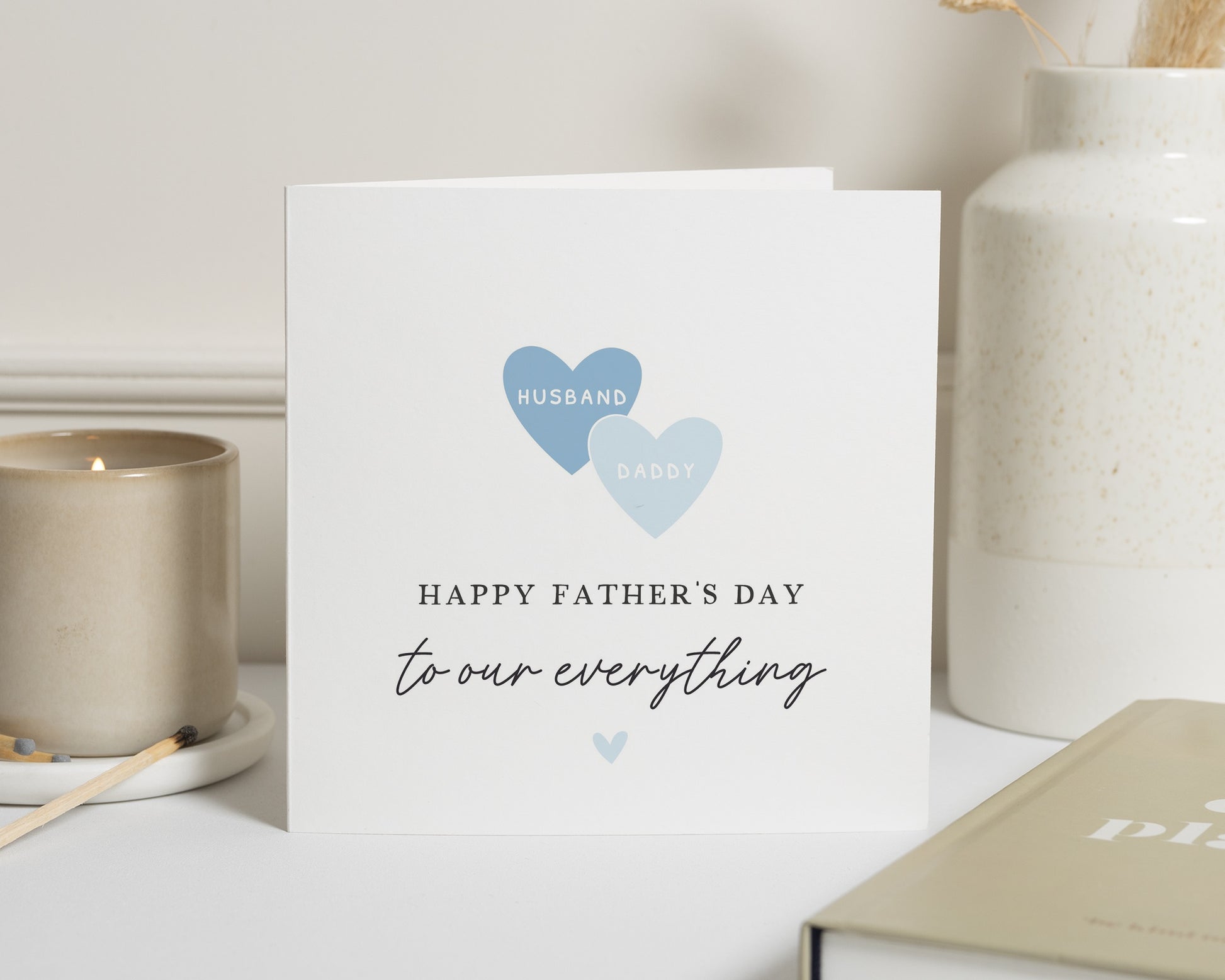Fathers Day Card for Husband, Fathers Day Card from the Kids, Daddy Fathers Day Card, Husband Card, To Our Everything Card