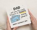 Fathers Day Card for Dad, Funny Fathers Day Card, Card from Son or Daughter, Bank of Dad Card, Cute Fathers Day Card