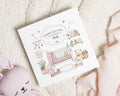 New Baby Card, Personalised New Baby Card, Baby Girl Card, Congratulations New Baby Card, New Parents Card, Cute Nursery Card