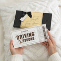 Personalised Driving Lessons Gift Voucher, Driving Lesson Voucher, Birthday Gift Voucher for Daughter, Gift Experience for Her