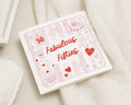 50th Birthday Card for Her, Personalised 50th Birthday Card, Fabulous Fifties Birthday Card, 50 Birthday Card for Mum, Friend, Sister