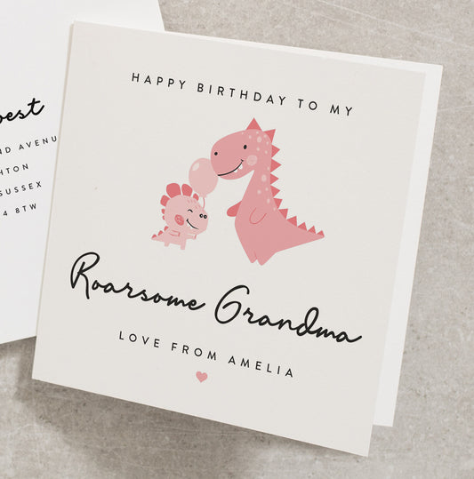 Grandma Birthday Card, Happy Birthday Nanny Card, Birthday Card For Grandmother, Special Nan Birthday Card, Happy Birthday Card BC1056