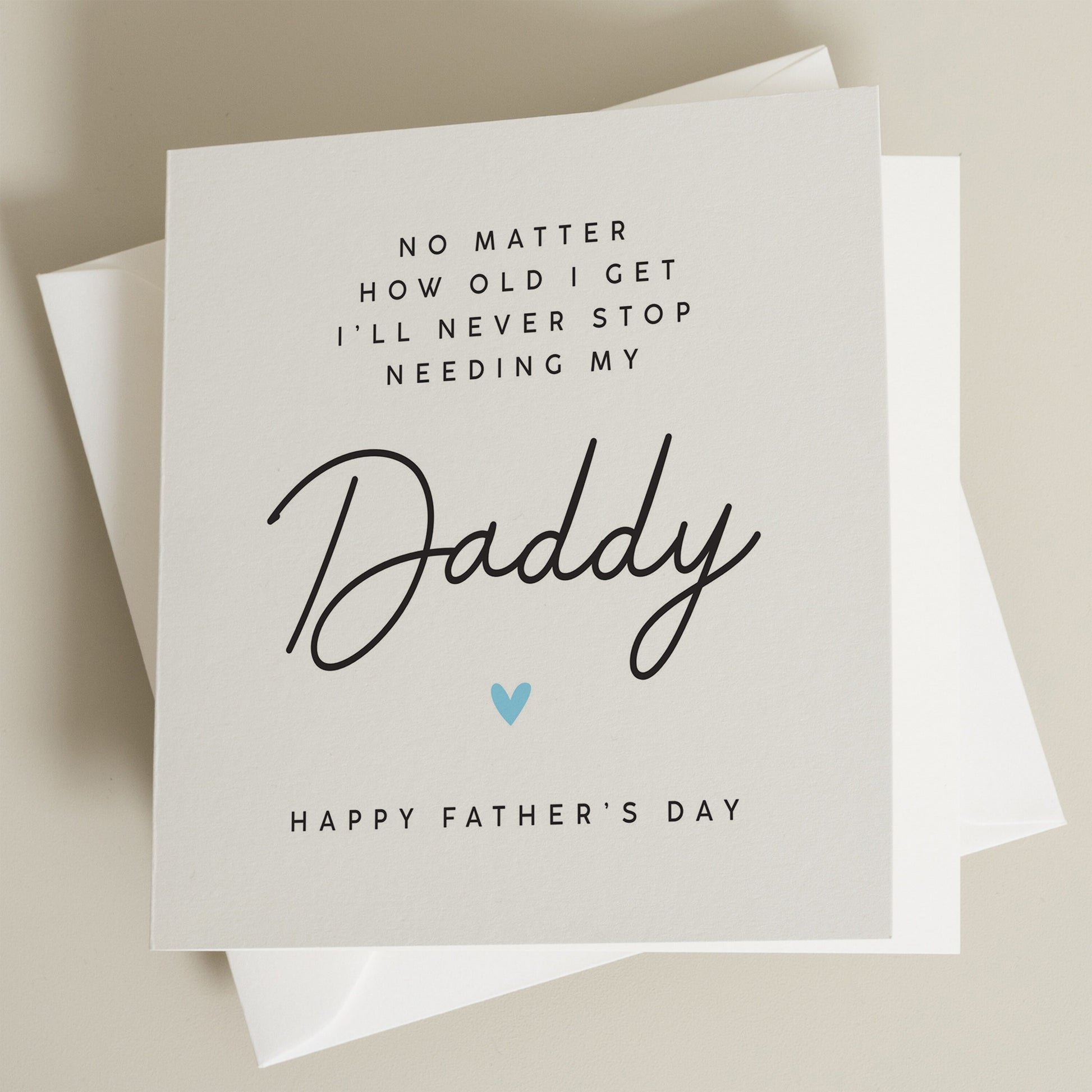 Cute Fathers Day Card For Daddy, Fathers Day Gift, Daughter Fathers Day Card, Daddy Fathers Day Card From Son, Happy Fathers Day Daddy