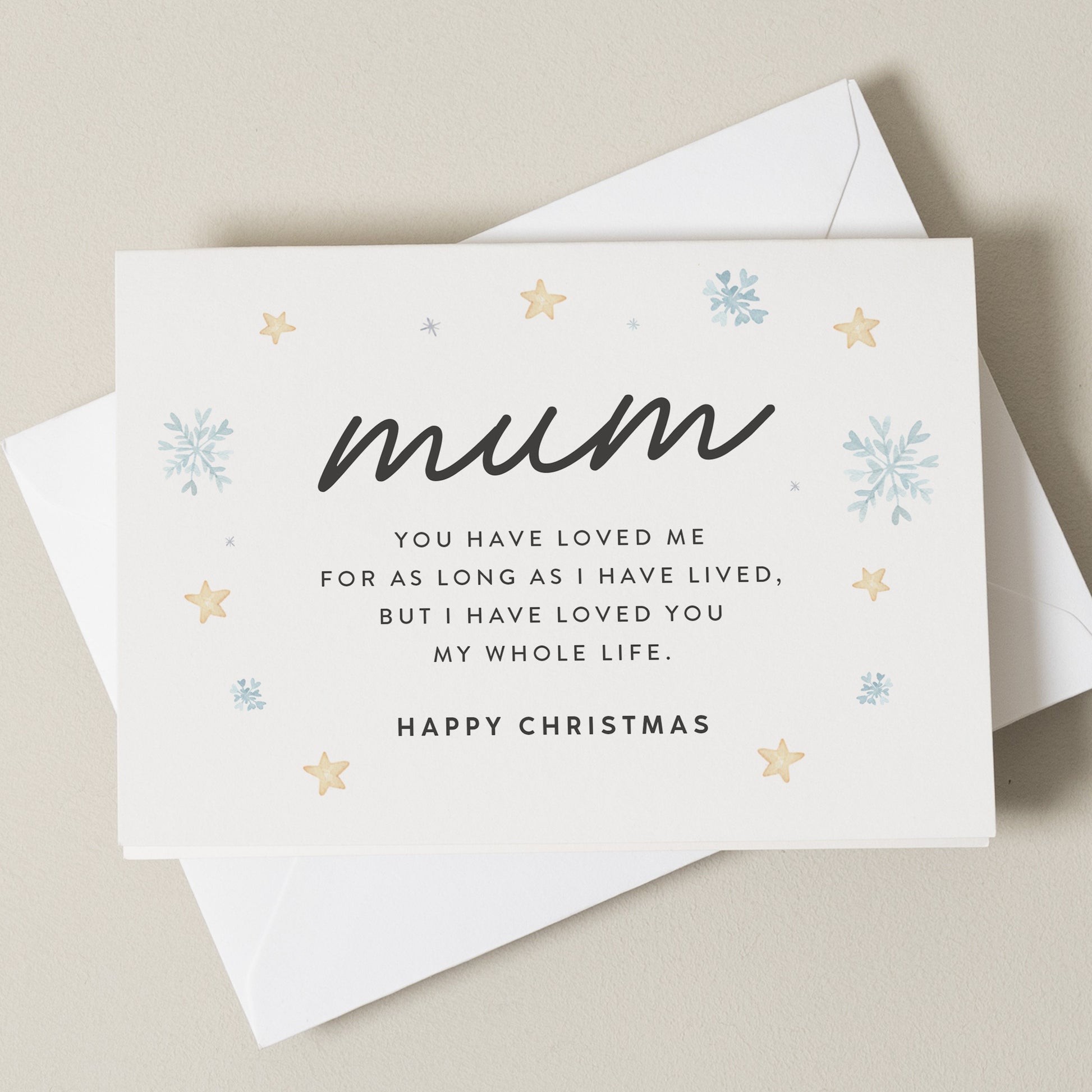 First Christmas As My Mummy, Mummy Christmas Card From Baby, Mum Christmas Card, Cute Newborn Christmas Card For New Mum, Xmas Gift