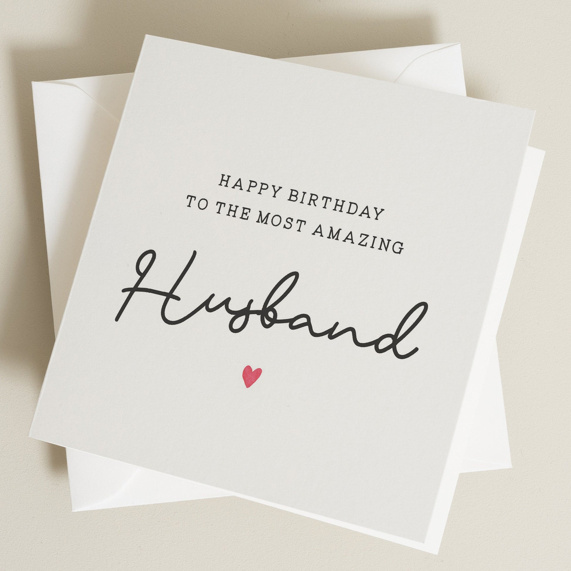 Amazing Husband Card For Him, Husband Birthday Card, Birthday Gift For Husband, Romantic Card For Him, Happy Birthday Husband