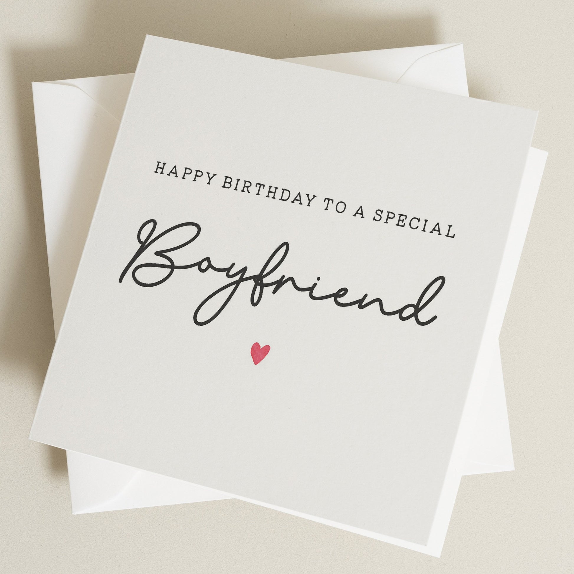 Special Boyfriend Card, Birthday Card For Boyfriend, Boyfriend Birthday Card, Birthday Gift For Boyfriend, Romantic Card For Boyfriend