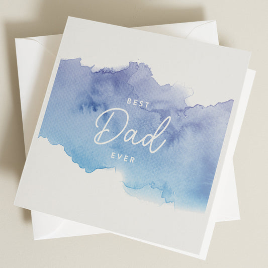 Dad Birthday Card, Birthday Card For Dad, Happy Birthday Daddy Card, Dad Birthday Card From Daughter, For Father, Best Dad Ever Card