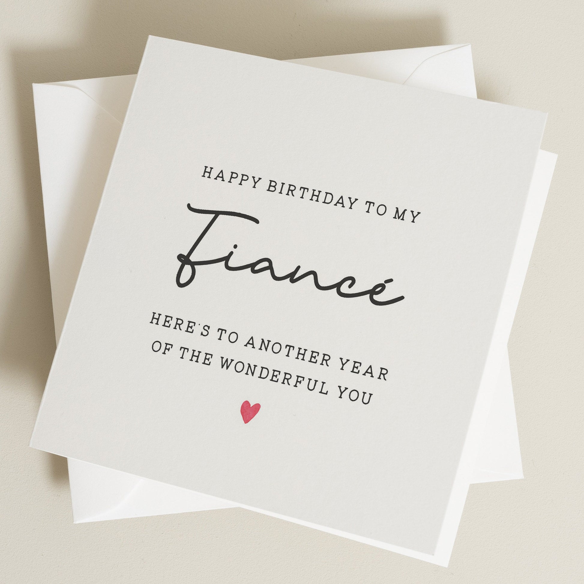 Birthday Card For Wonderful Fiancé, Fiancé Birthday Card, Fiance Birthday Gift, Birthday Card For Him, Partner Gift For Them