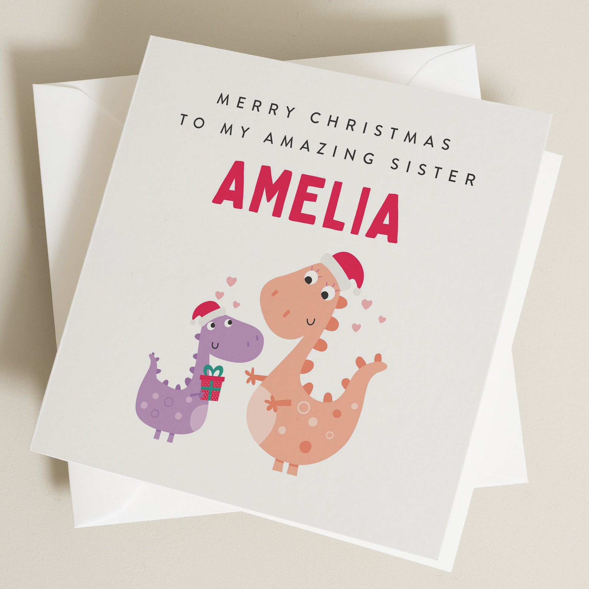 Christmas Card For Sister, Sister Christmas Card, Special Christmas Card For Sister, Christmas Card Sister, Sister Xmas Card