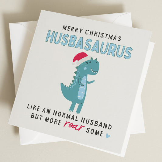 Husband Christmas Card, Christmas Poem Card For Husband, Personalised Husband Christmas Card, Romantic Christmas Card, For Him