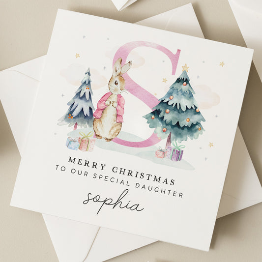 Personalised Christmas Card To Daughter, Special Daughter Christmas Card, Christmas Card For Daughter, Xmas Gift For Daughter