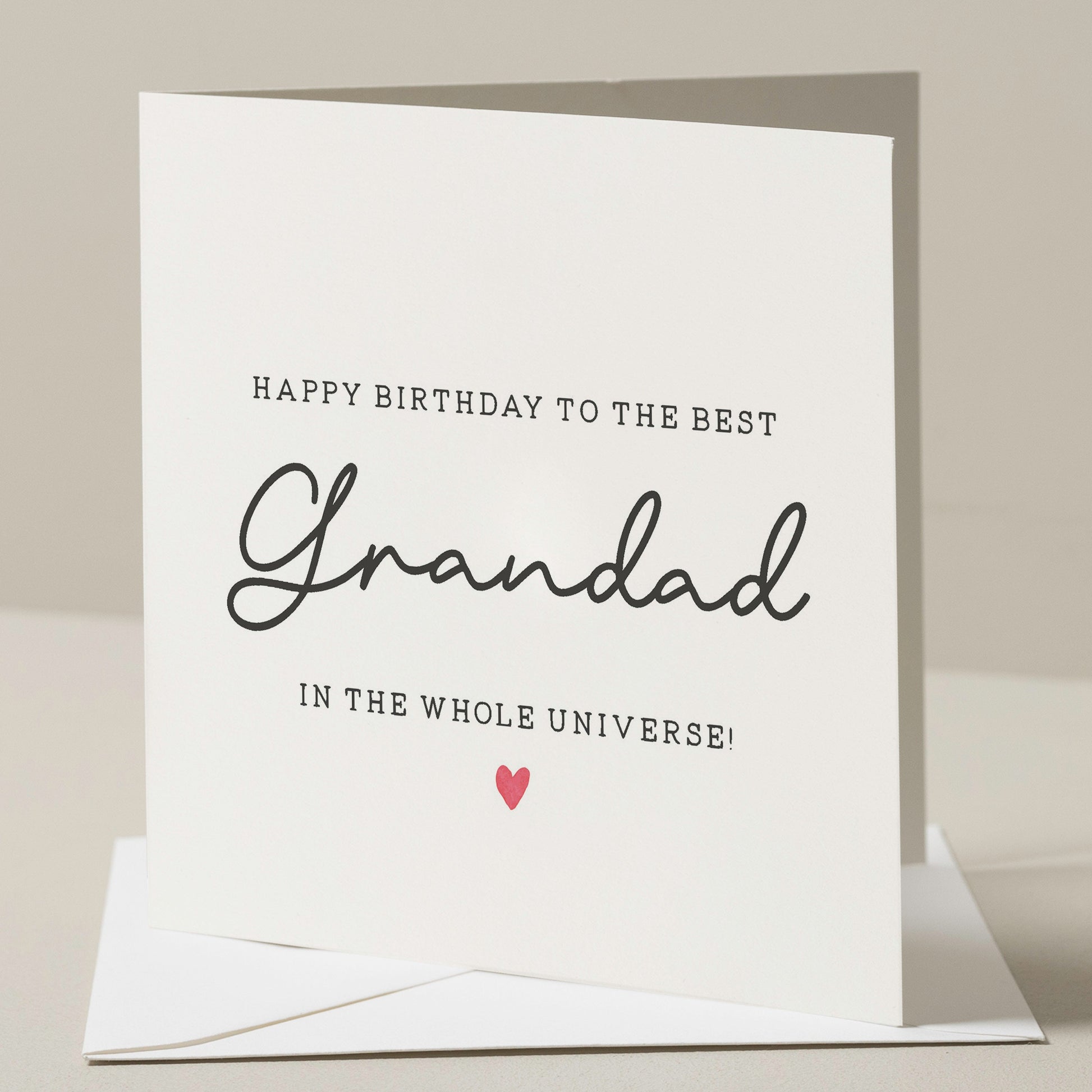 Grandad Birthday Card, Birthday Card For The Best Grandad, Birthday Gift For Grandad, The Best Grandad, Grandpa Gift, Special Grandad