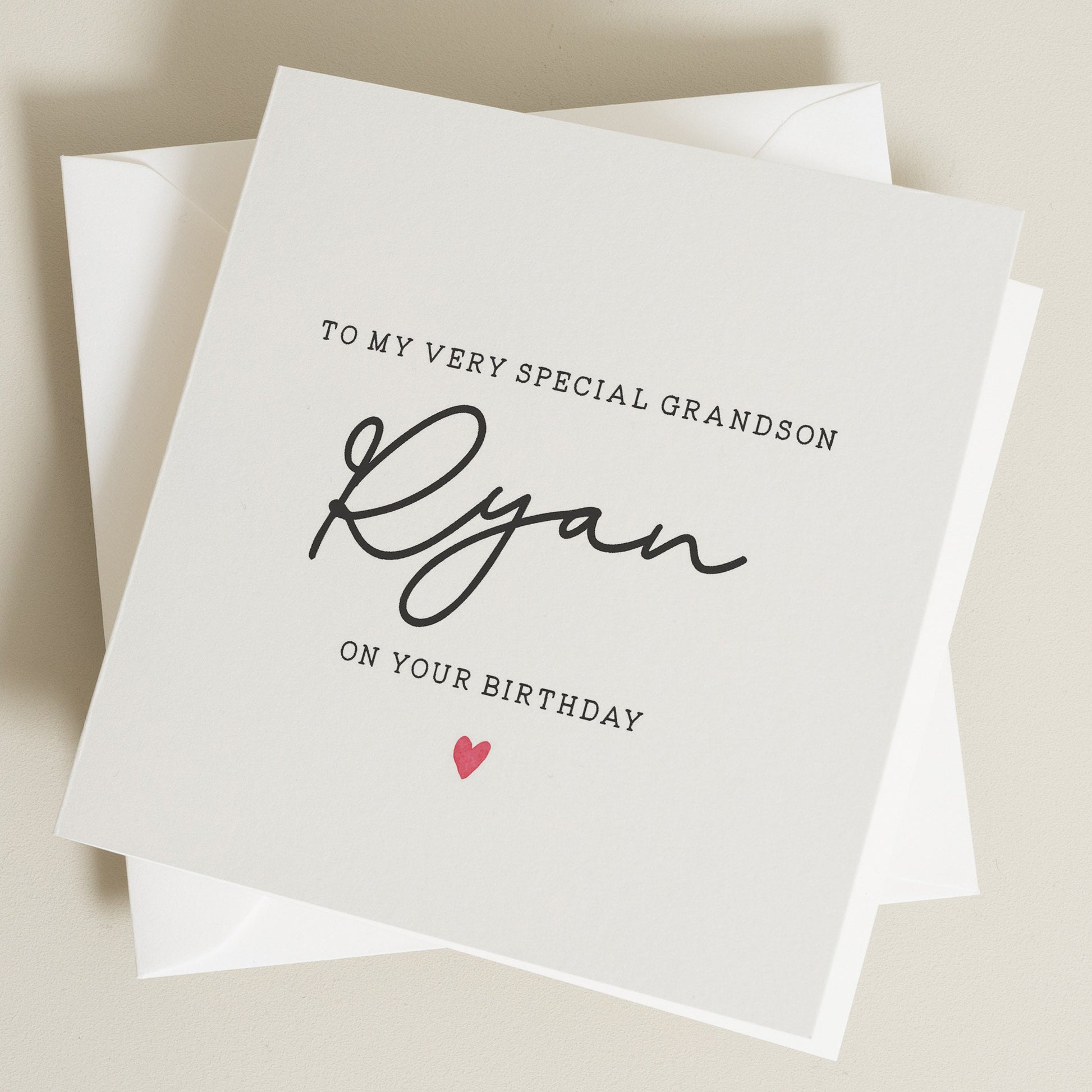 Personalised Grandson Birthday Card, Special Birthday Card For Grandson, Birthday Gift To Grandson, Boy Birthday Gift, Birthday Boy, For Him