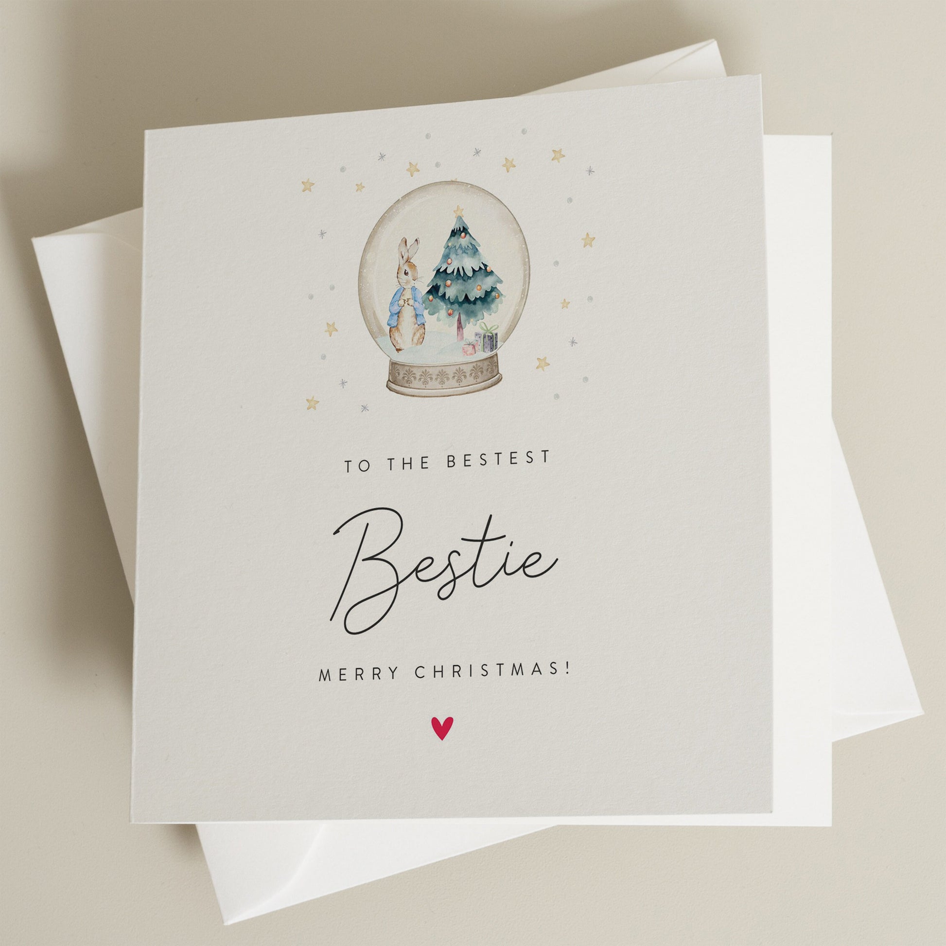 Christmas Card to My Bestie, Best Friend Christmas Card, Gift For Best Friend Christmas, Woman Friend Christmas Card, Xmas Gift, For Her