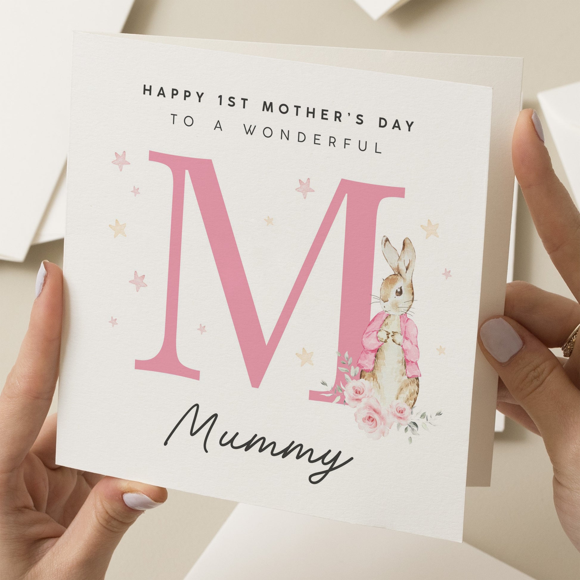 1st Mothers Day Card For Mummy, First Mothers Day Card, Happy 1st Mothers Day Card, Card For First Mothers Day, Mothers Day Gift For New Mum