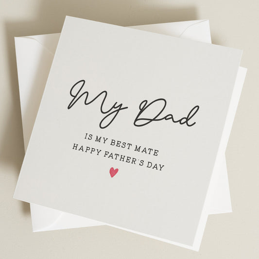 Fathers Day Gifts From A Son For Dad, Daughter Fathers Day Card, Fathers Day Card From Son, Card To Dad, Happy Fathers Day Card