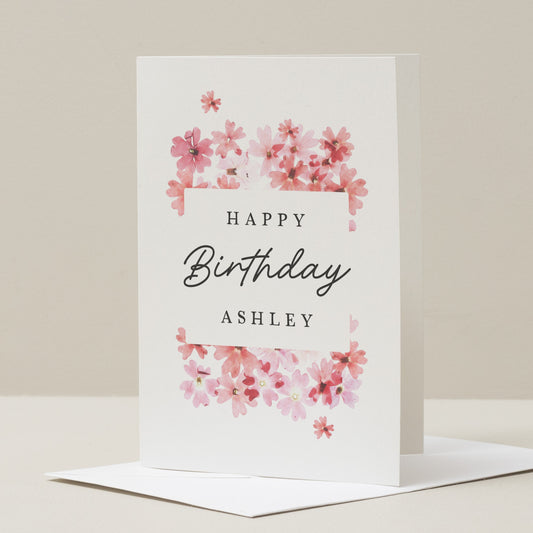 Personalised Friend Birthday Card, For Daughter, Birthday Card For Best Friend, Birthday Gift For Bestie, Birthday Card For Sister, Friend