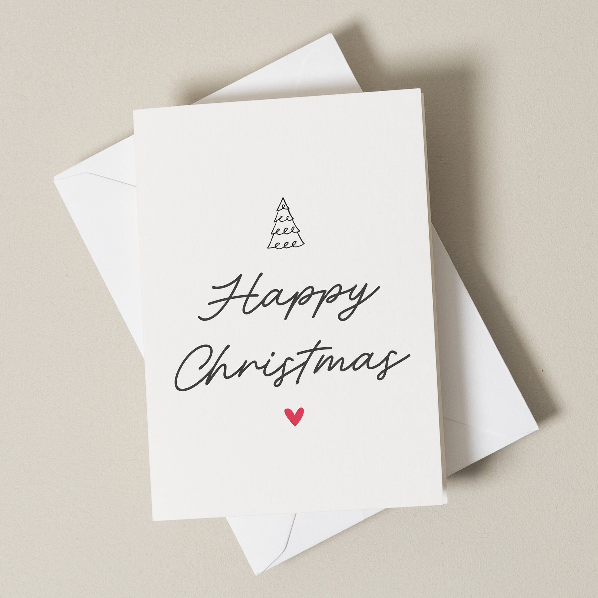 Friend Christmas Card, Simple Christmas Card For Friend, Special Friend Christmas Card, Friends Christmas Card, Merry Christmas Card