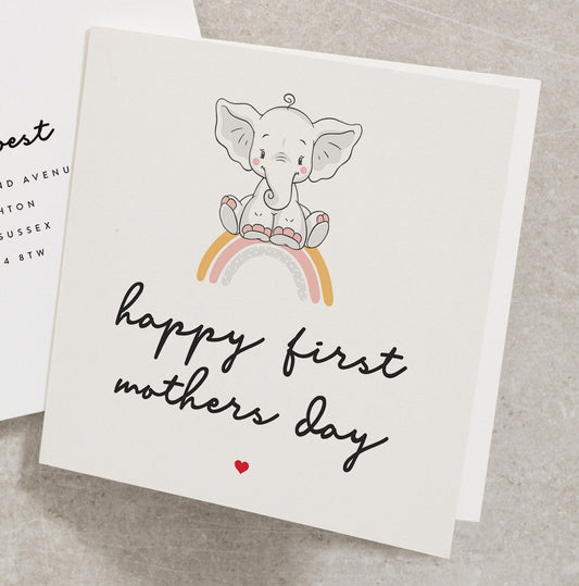 Happy First Mothers Day Card, Mothers Day Card For Mummy, 1st Mothers Day Card, Cute First Mothers Day Card, Happy Mothers Day Card MD109