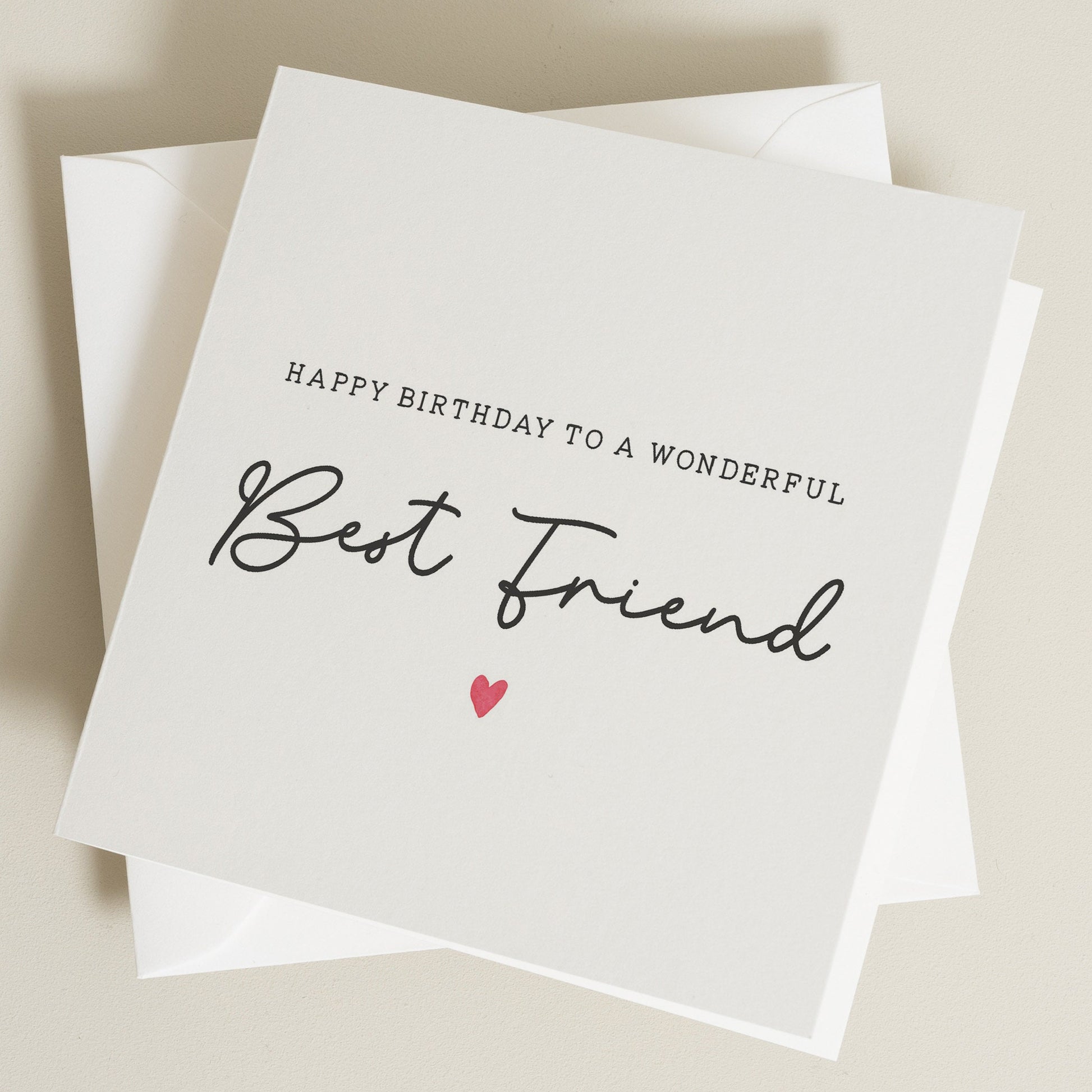 Best Friend Birthday Card, Best Friend Birthday Gift, Happy Birthday Best Friend Gift, Birthday Card For Bestie, Best Friend Birthday Card