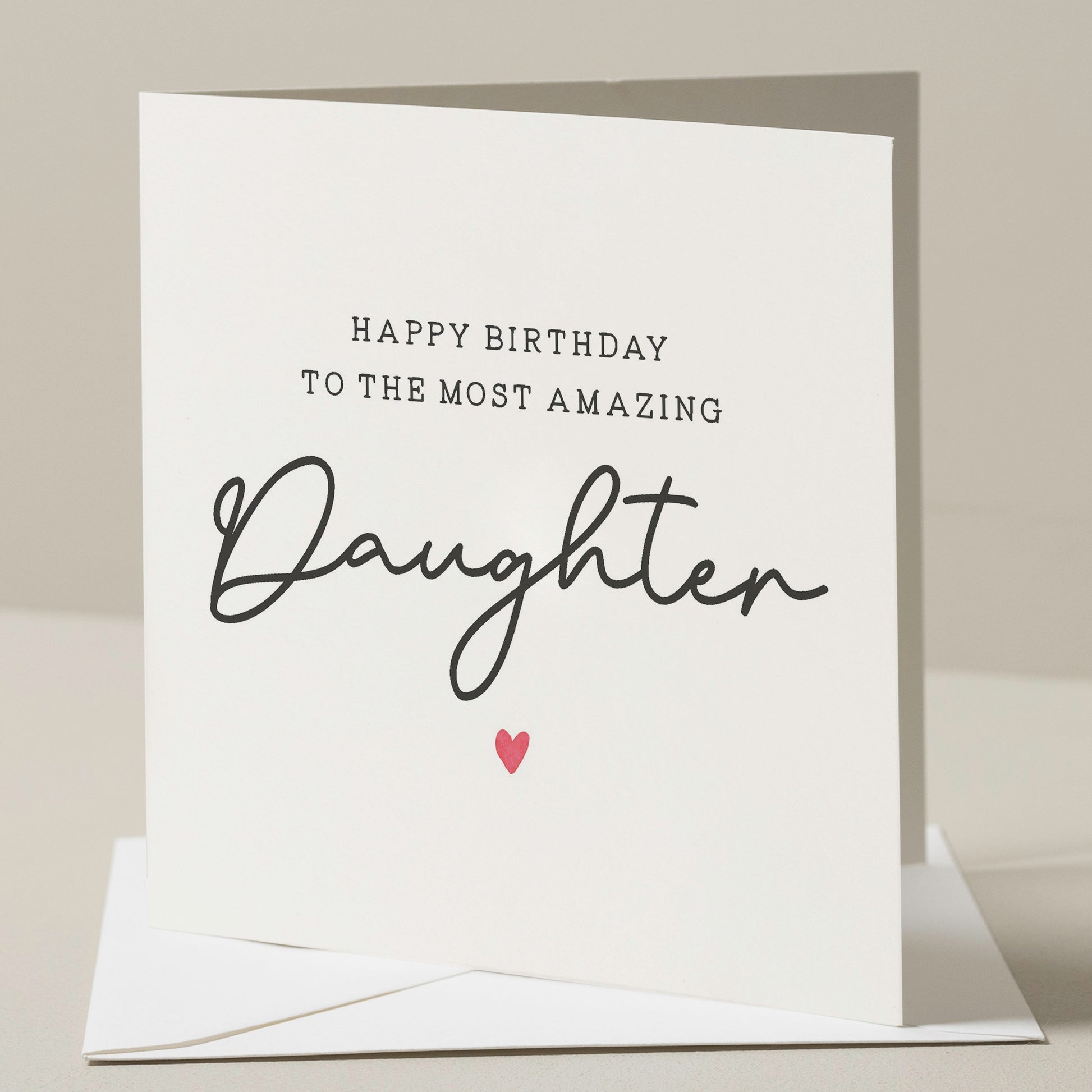 Birthday Card For Daughter, Birthday Gift To Daughter, Amazing Daughter Birthday Card, Girl Birthday Gift, Birthday Girl Gift