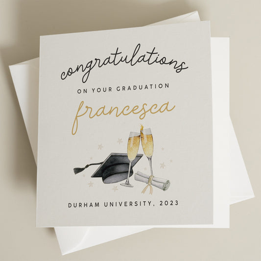 Graduation Card, Graduation Gift, Congratulations On Your Graduation Card, Proud Of You Card, Graduation & School Card