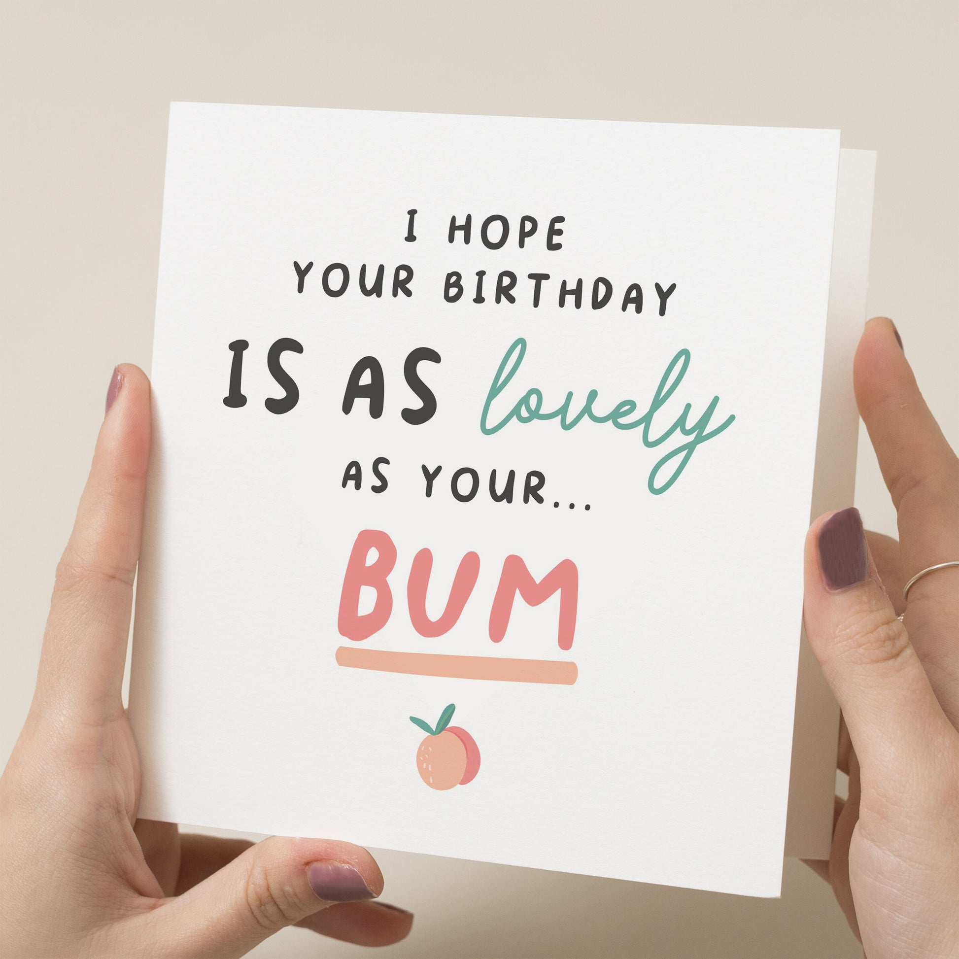 Wife Birthday Card, Cheeky Birthday Gift For Her, Birthday Card For Her, Cute Birthday Card, Romantic Birthday Card, For Partner, Girlfriend