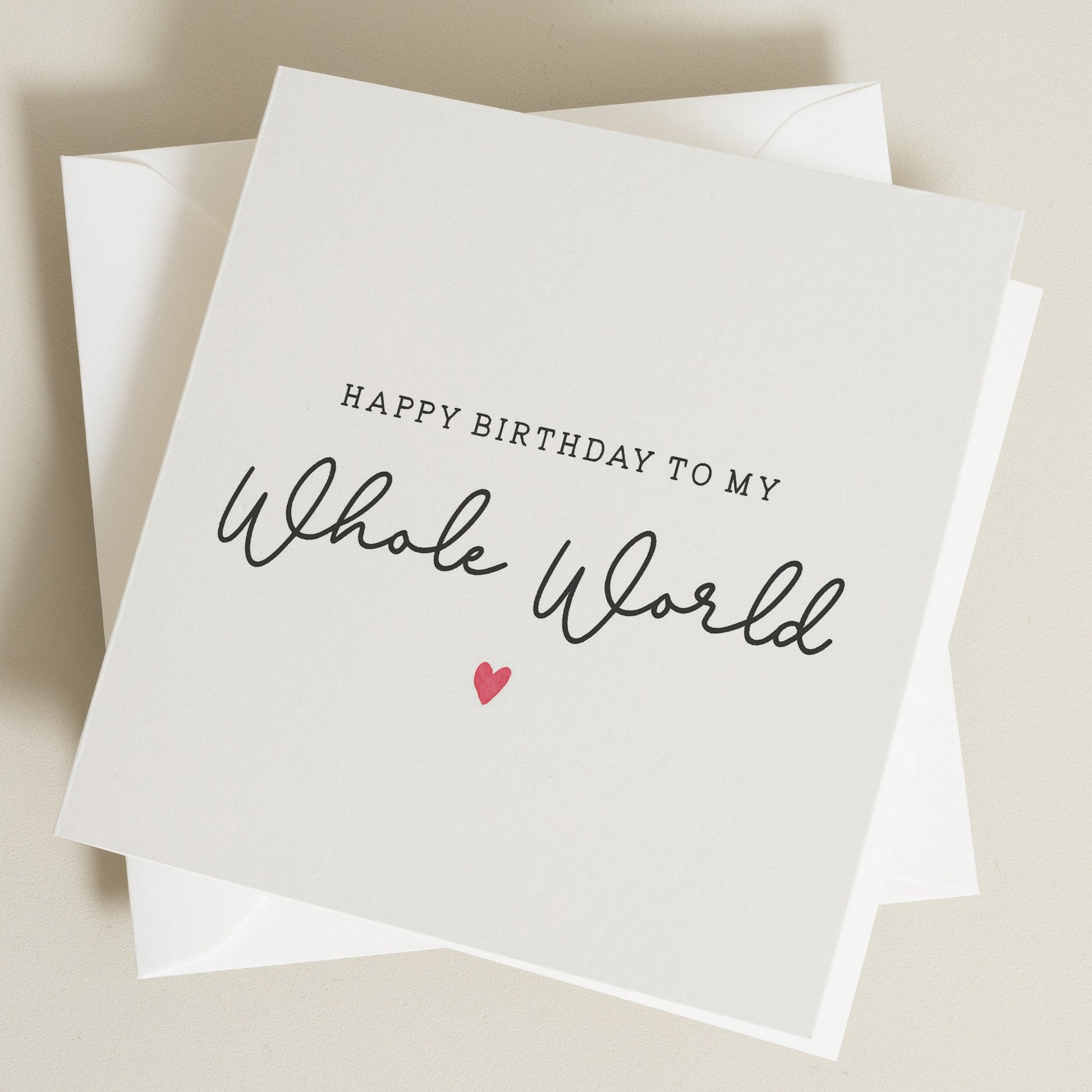 Birthday Card For Boyfriend, Girlfriend Birthday Card, Partner Birthday Card, Birthday Card For Wife, For Husband, For Her, For Him, Partner