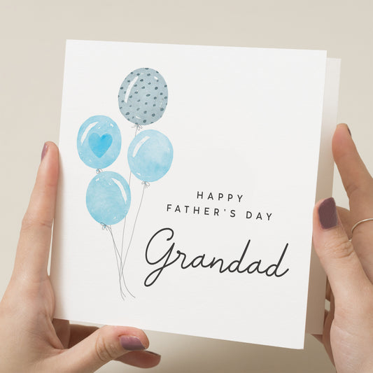 Simple Fathers Day Card For Grandad, Grandad Fathers Day Gift, Happy Fathers Day Grandad Card, Fathers Day Card From Granddaughter, Grandson