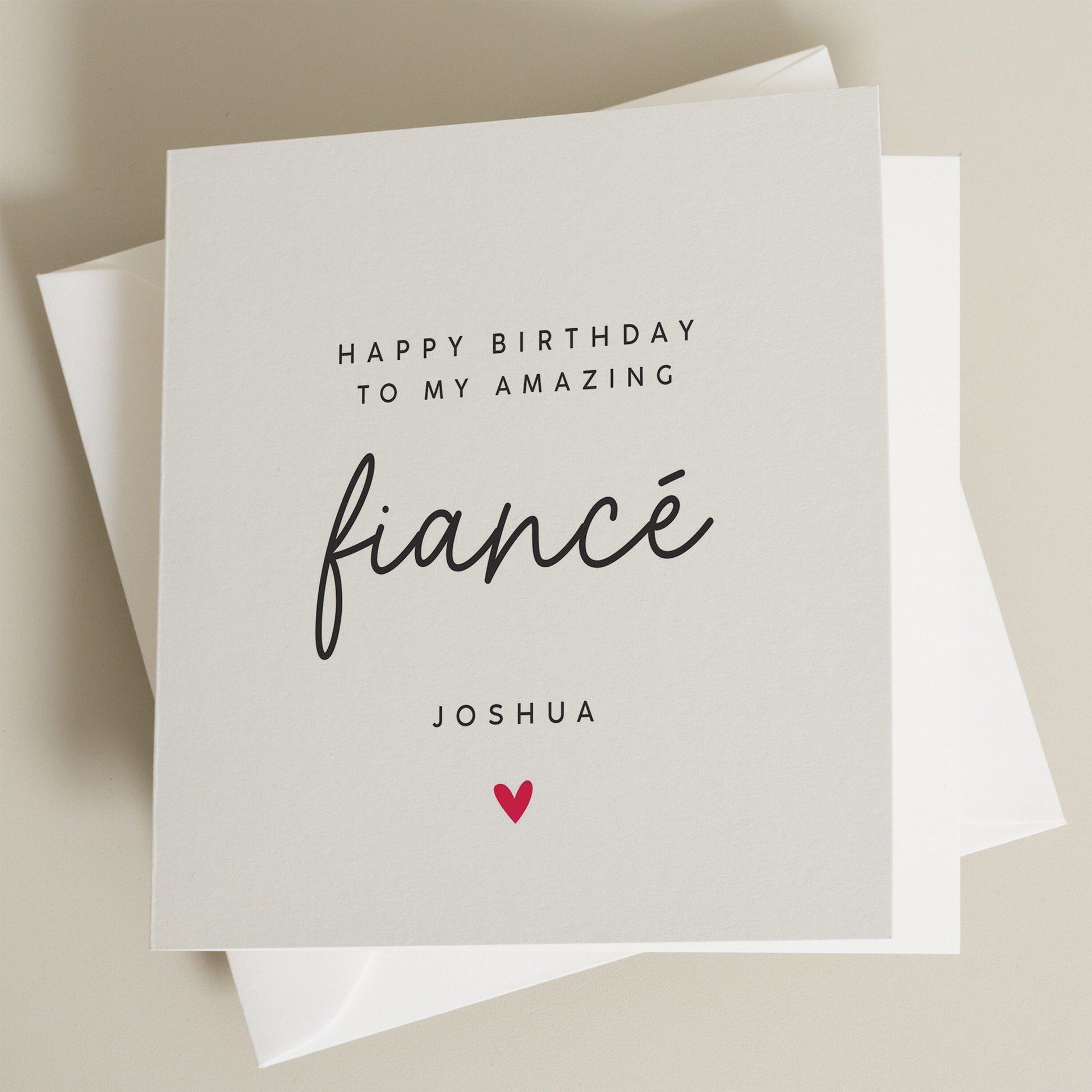 Fiancé Birthday Card, Birthday Card For Fiancé, Fiancé Birthday Card For Him, Fiance Gift For Him, Future Husband Birthday Card