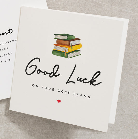 Good Luck In Your Exams Card, Personalised GCSE Exams Card, You&#39;ve Got This Good Luck Card, So Proud of You Good Luck Card, GCSE Card EC009