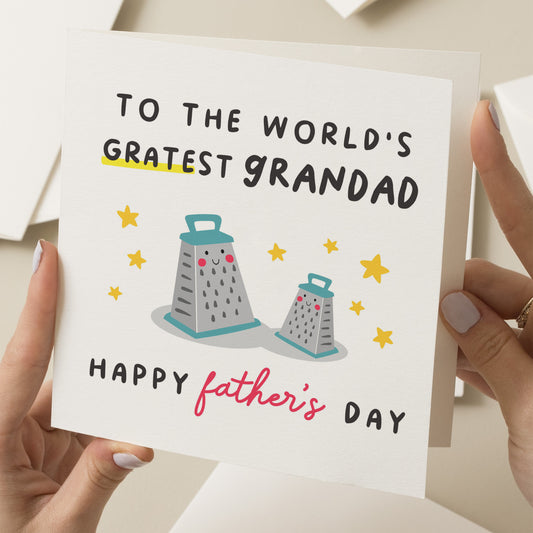 Pun Card For Grandad, Cheesy Fathers Day Card, Grandad Fathers Day Gift, Cheese Joke Card, Funny Fathers Day Card, Cheese Gift For Grandad