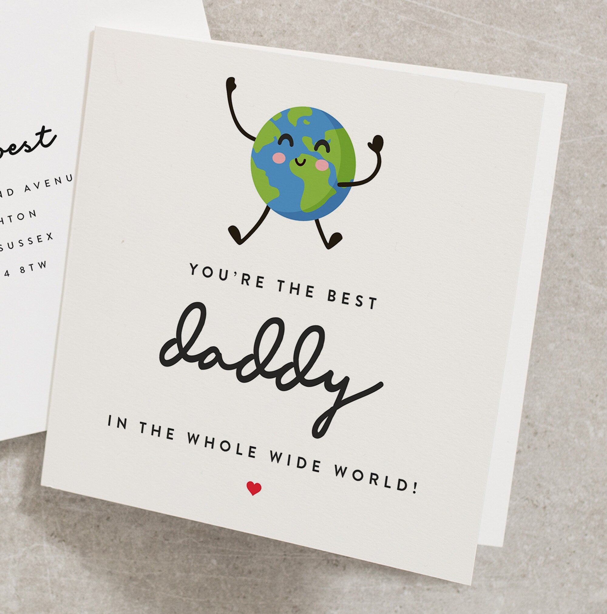 Daddy Fathers Day Card