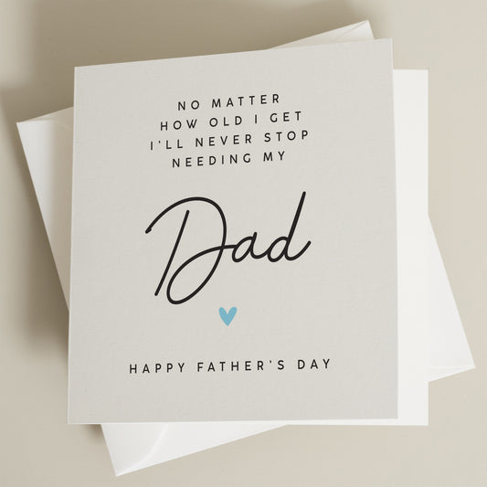 Cute Fathers Day Card For Dad, Fathers Day Gift, Daughter Fathers Day Card, Dad Fathers Day Card From Son, Happy Fathers Day Daddy