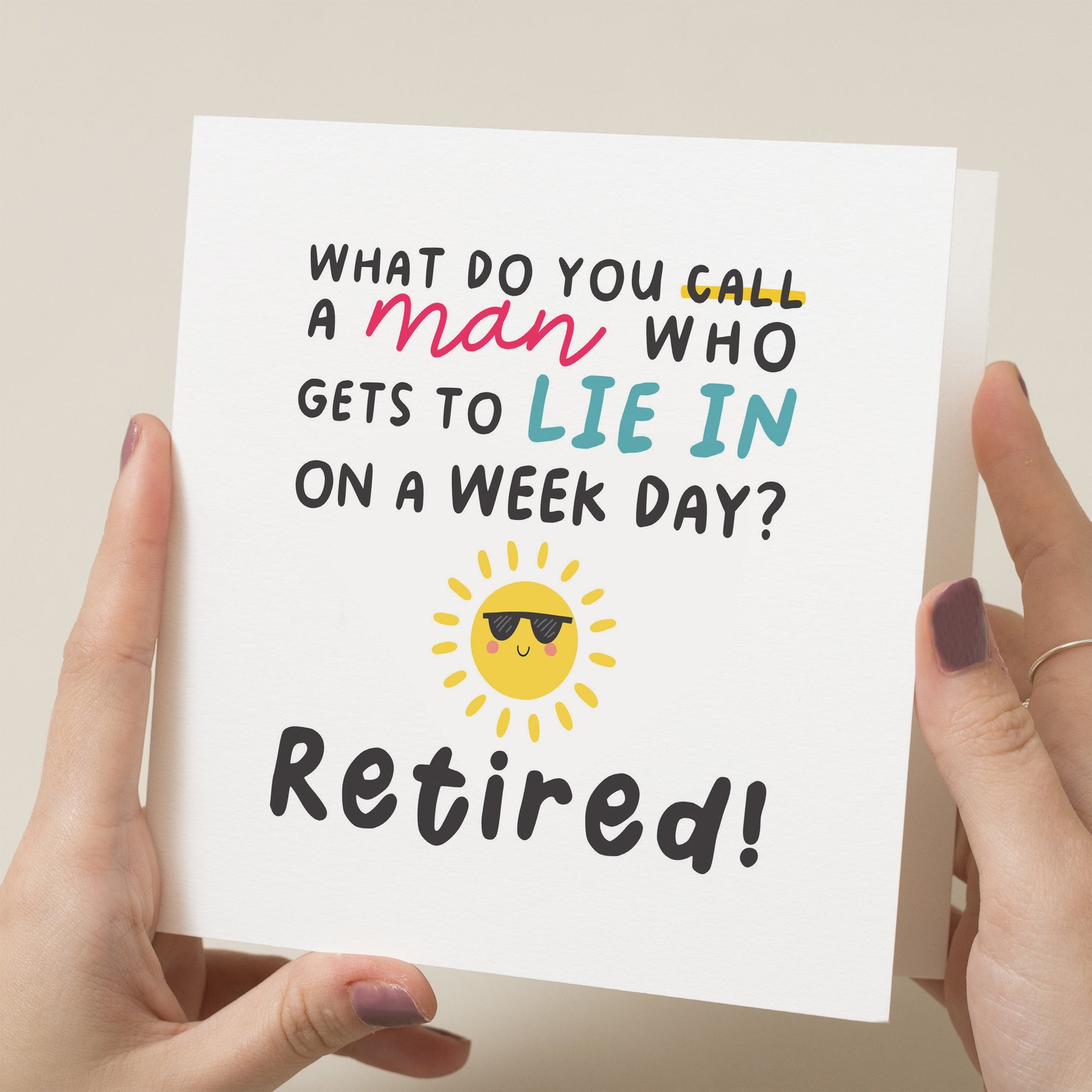 Funny Retirement Gift For Coworker, Retirement Card For Colleague, Goodbye Work Friend, Joke Retirement Card, Pun Card For Retired Friend