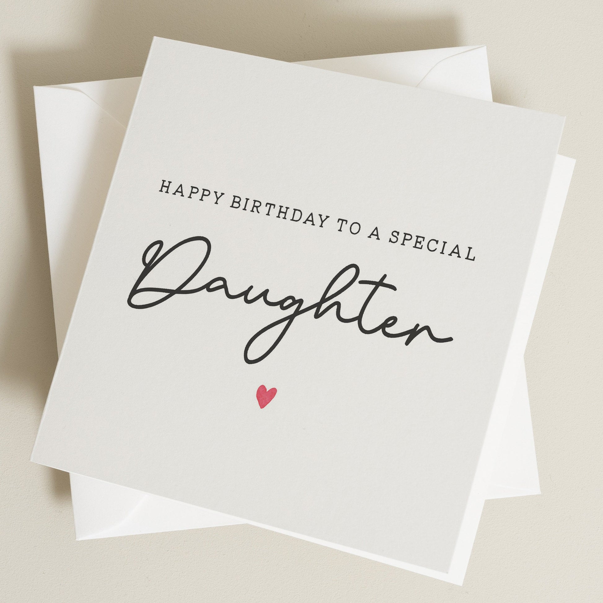 Special Birthday Card For Daughter, Special Daughter Birthday Card, Birthday Gift To Daughter, Daughter Gift, Birthday Girl Card For Her