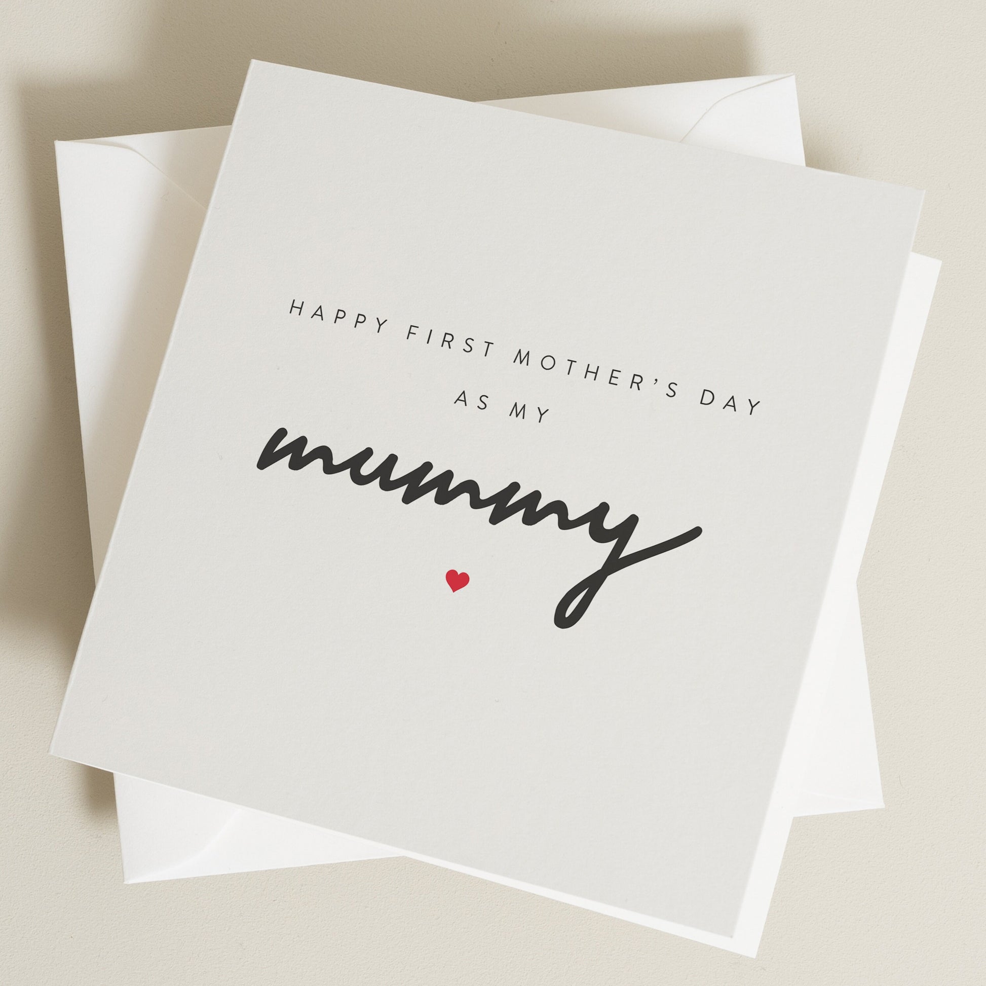 First Mothers Day Card Mummy, Happy First Mothers Day As My Mummy, Happy First Mothers Day Card MD002