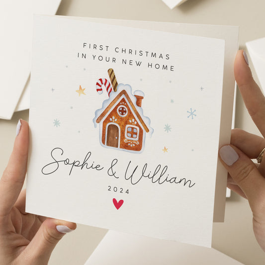 New Home Christmas Card, 1st Christmas In New Home, Friends Christmas Card, Card For Home, Friends Christmas Card, Merry Christmas Friend