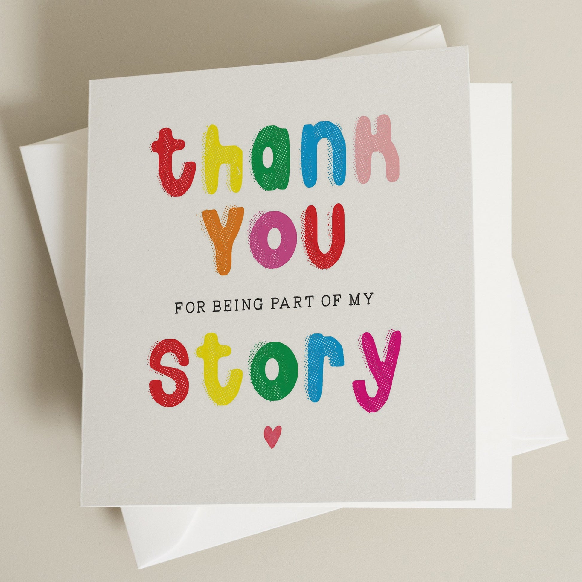 Thankyou For Being An Important Part Of My Story, Teacher Appreciation Card, End Of School Card, End of Term Gift, Personalised Teacher Card