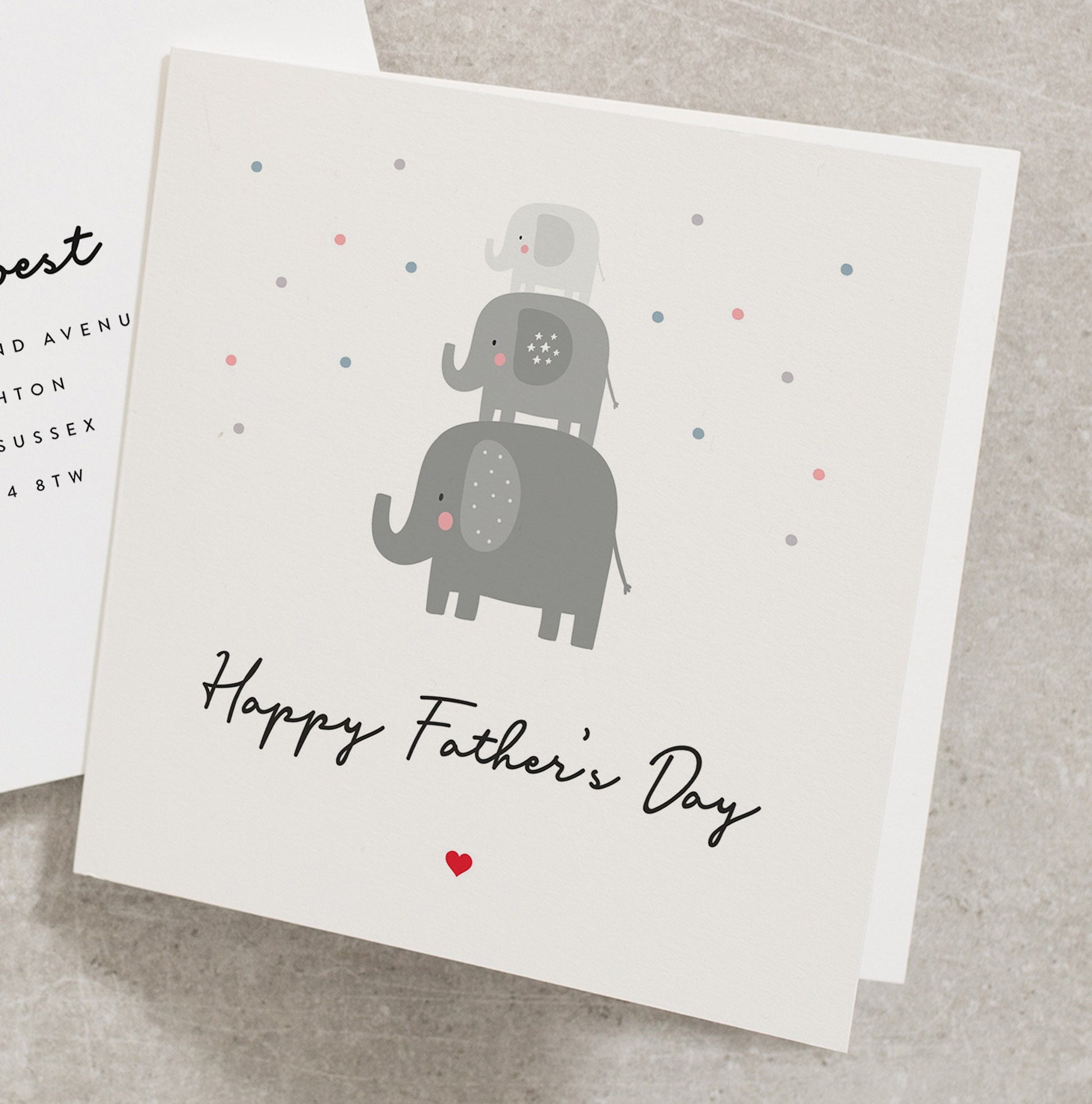 Happy Fathers Day Card, Fathers Day Card, Cute Fathers Day Card, Happy Fathers Day Card For Daddy, Illustrated Fathers Day Card FD118