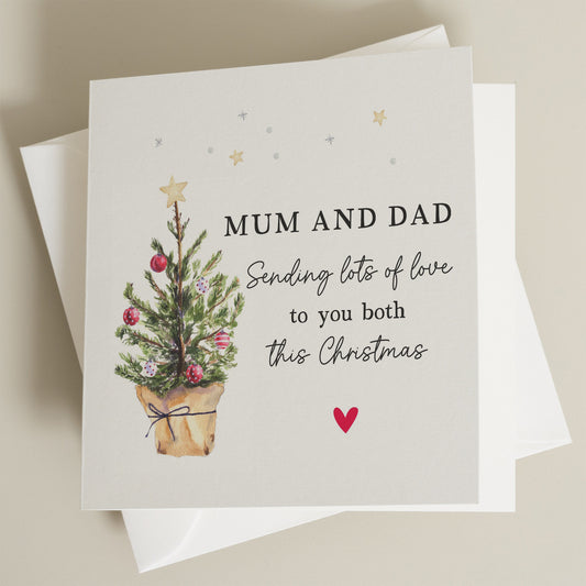 Christmas Card Mum And Dad, Parents Christmas Card, Dad And Mum Christmas Card, Christmas Card Amazing Mum Dad, Christmas Gift, Xmas