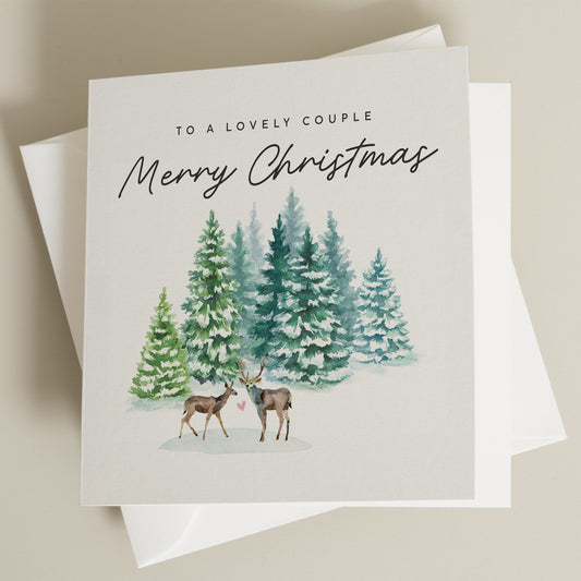 Christmas Card For Friends, Couple Christmas Card, Special Friend Christmas Card, Friends Christmas Card, Merry Christmas Friends Card