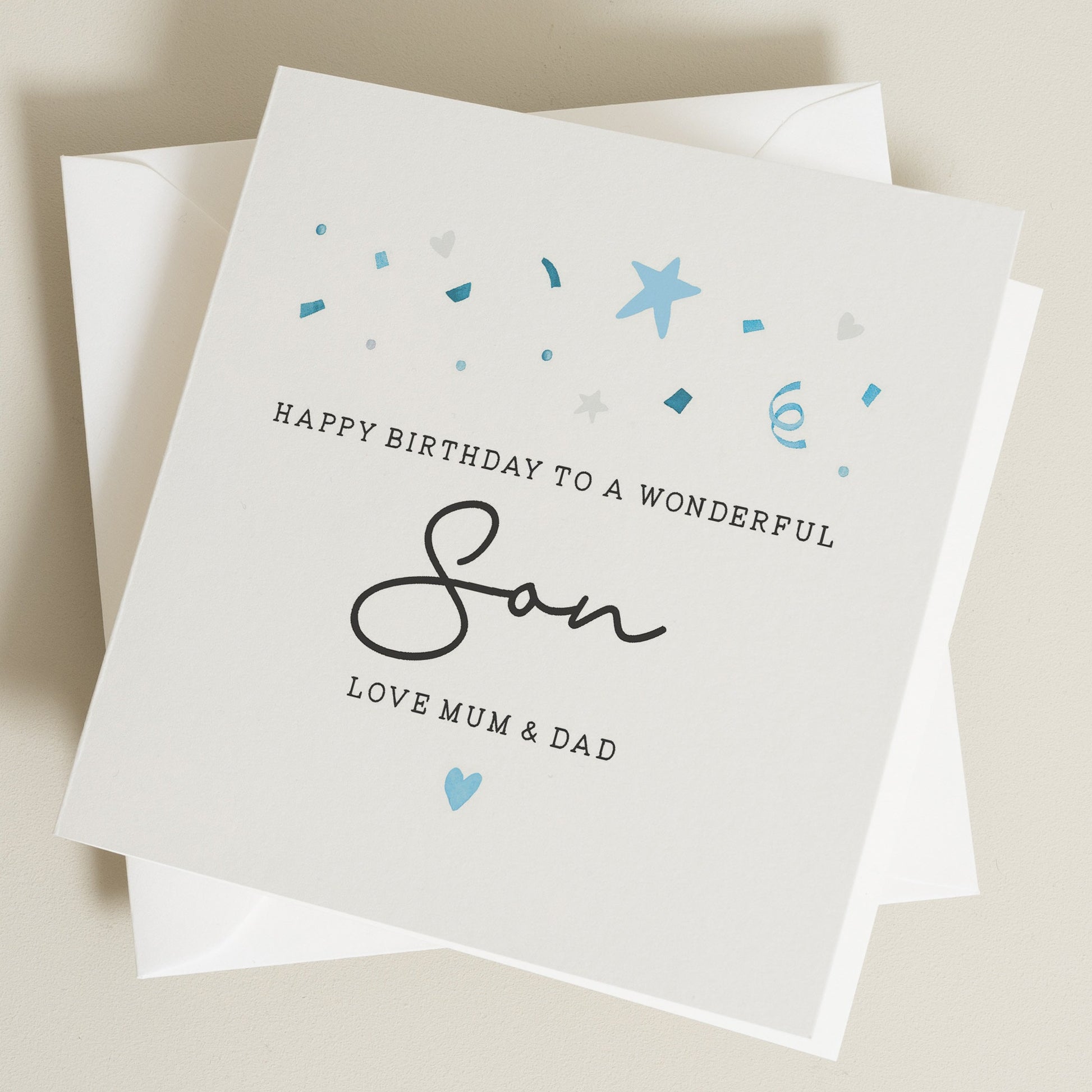 Simple Birthday Card For Son, Birthday Gift To Son, Cute Son Birthday Card, Birthday Card For Son, Boy Birthday Gift, Birthday Boy, For Him