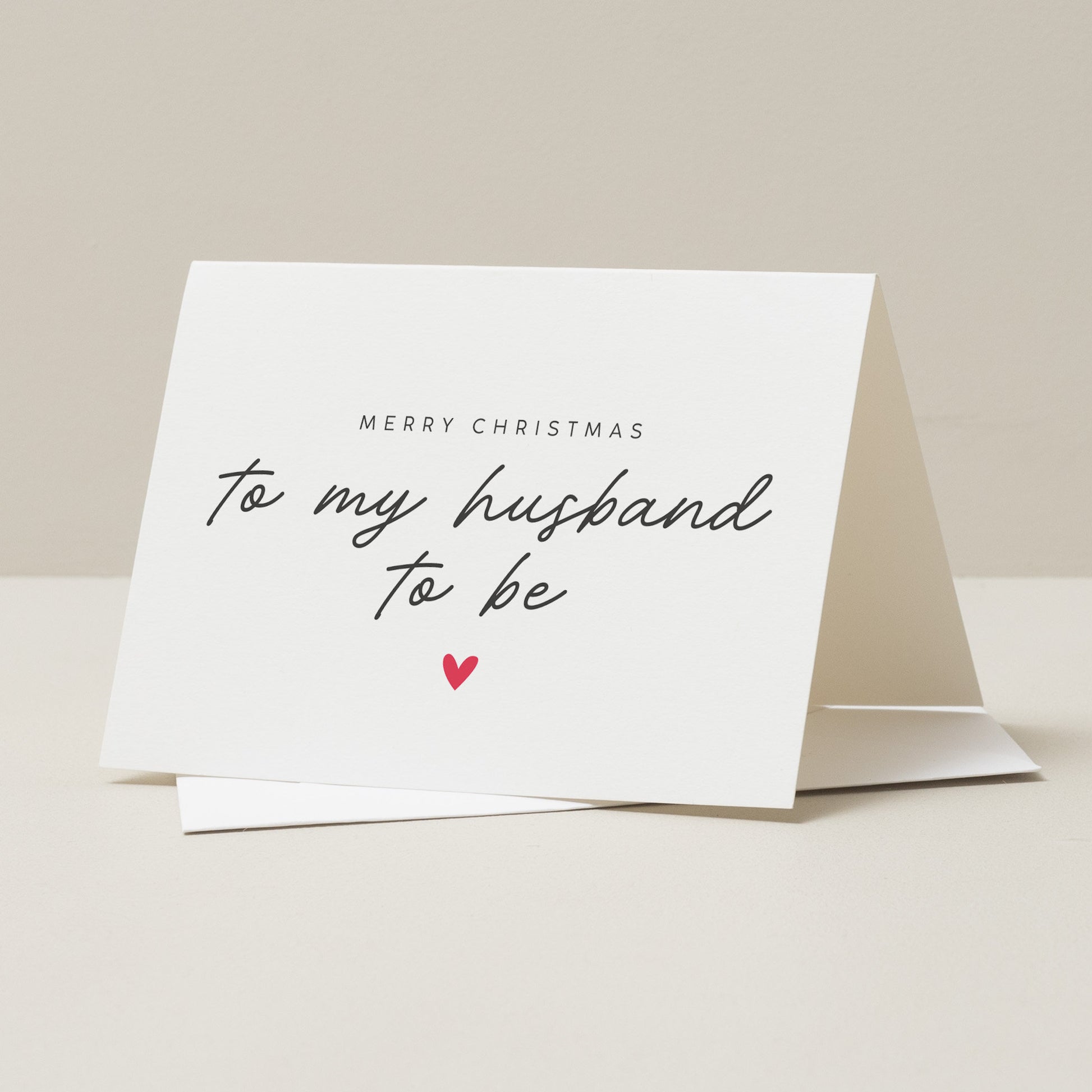 Fiancé Christmas Card, Christmas Gift For Fiance, Husband To Be Romantic Christmas Card, Christmas Card To Partner, Xmas Card For Him