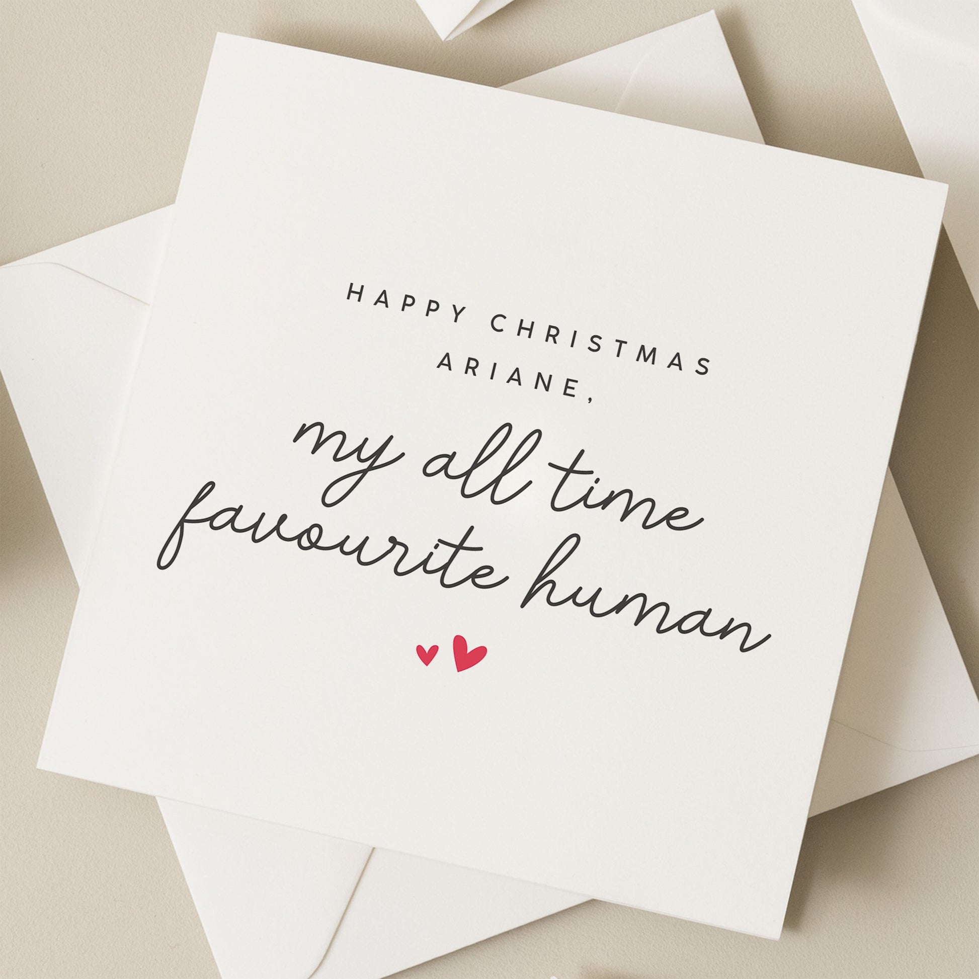 Partner Christmas Card, Boyfriend Christmas Card, Christmas Card For Girlfriend, Wife Christmas Card, Husband Christmas Card, Xmas