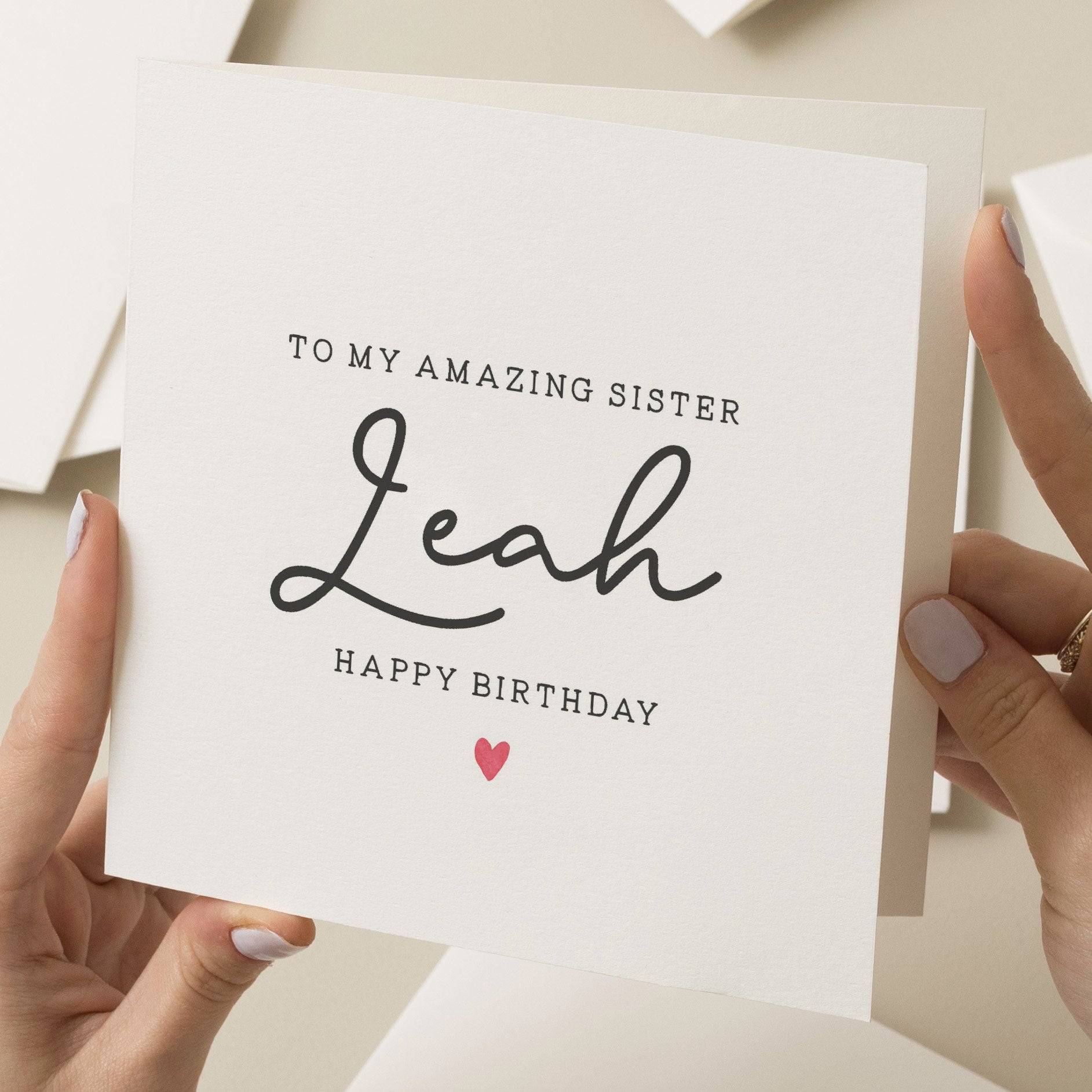 Personalised Sister Birthday Card, Birthday Card For Amazing Sister, Amazing Sister Birthday Card, Birthday Gift For Her, Gift For Sister