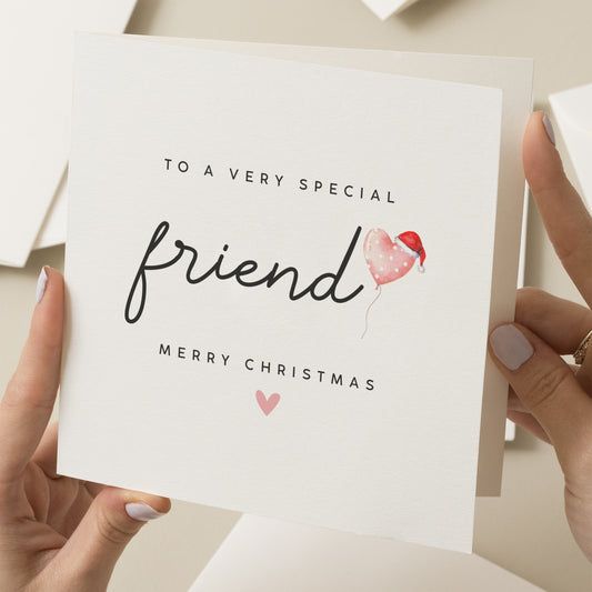 Christmas Card For Special Friend, Christmas Card For Bestie, Friend Christmas Card, Friends Christmas Card, Merry Christmas Friends