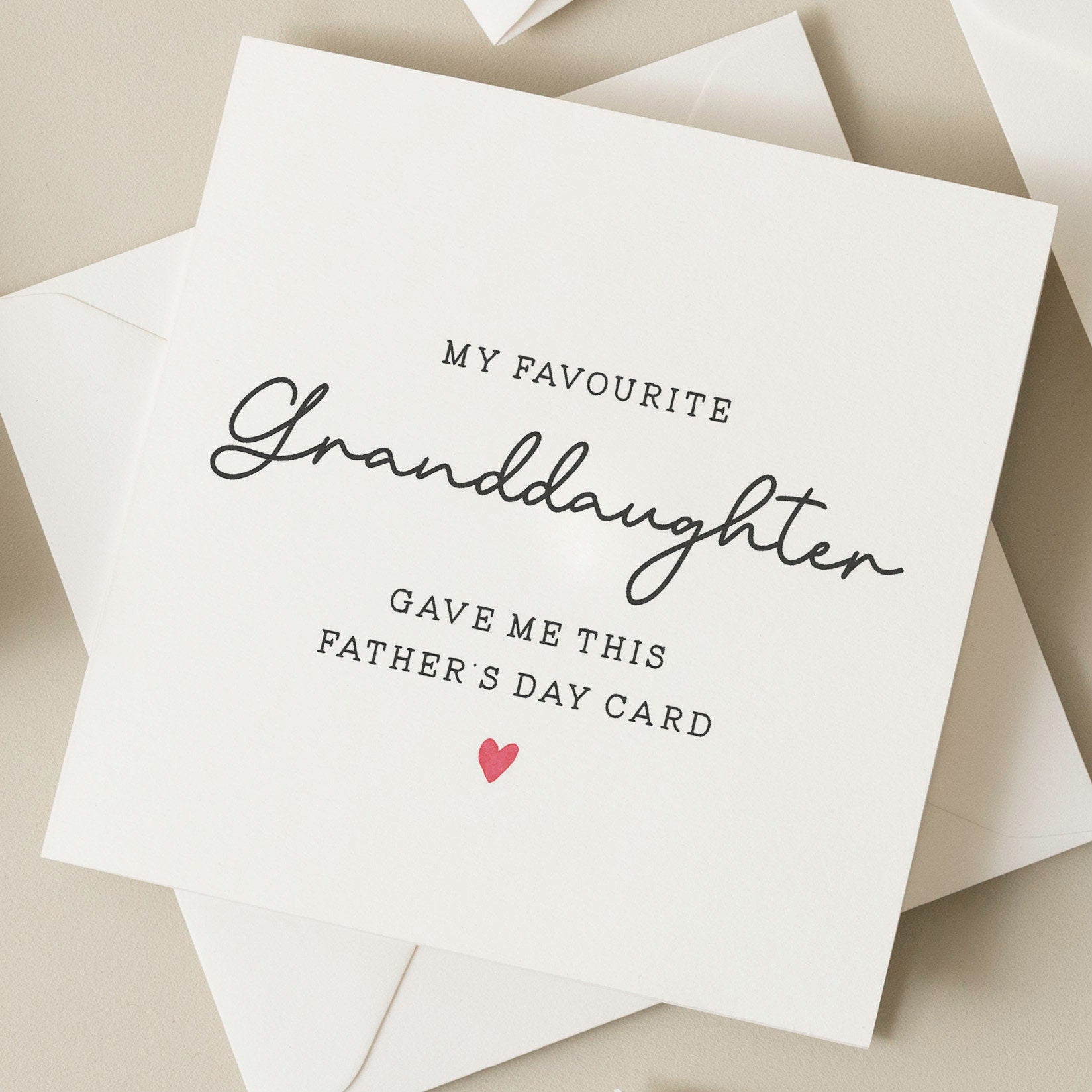 Funny Fathers Day Card For Grandad, Fathers Day Card For Him, Grandad Joke Fathers Day Card, For Grandad, Your Favourite Granddaughter