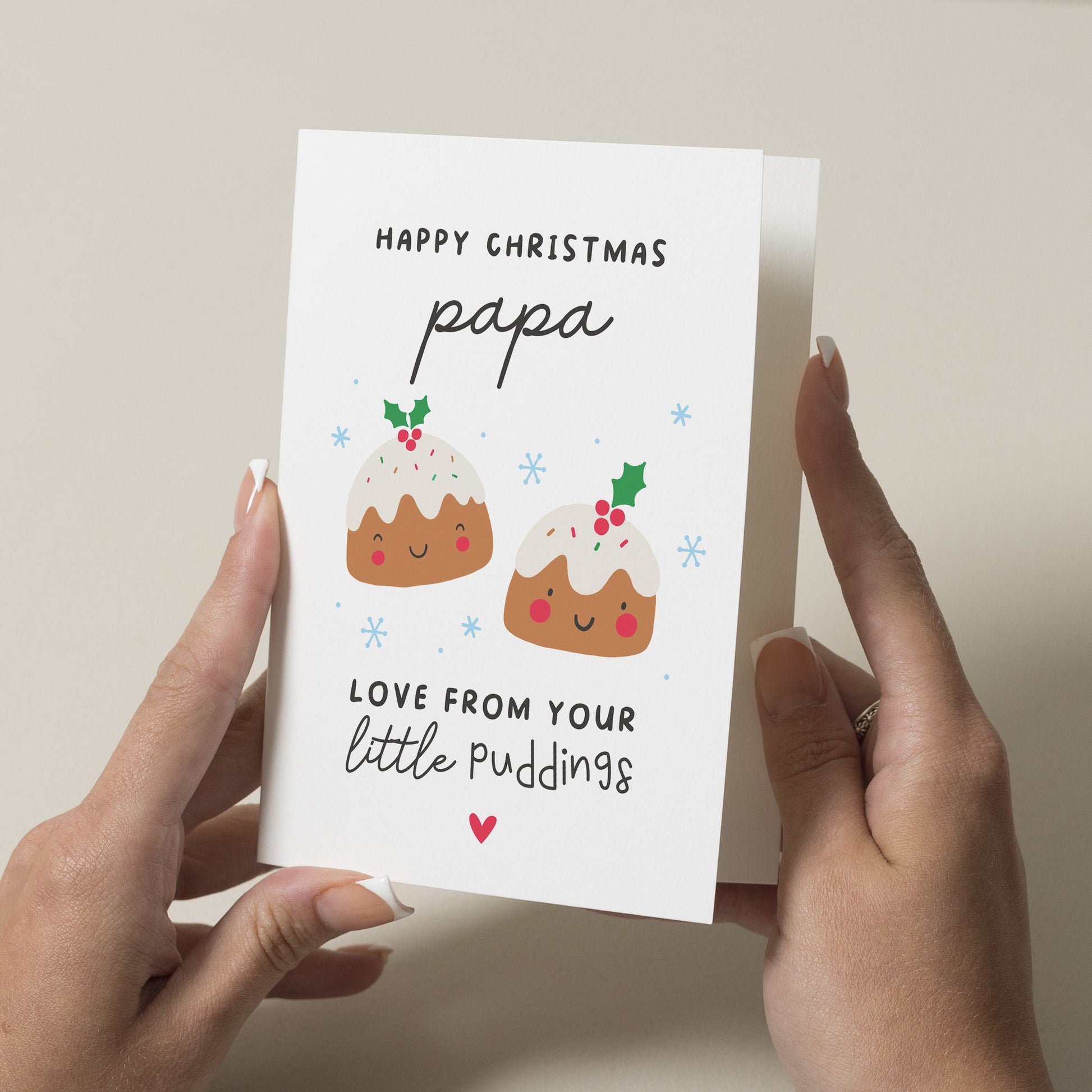 Personalised Daddy Christmas Card, Dad Christmas Card, Christmas Card For Dad, Christmas Card For Daddy, Christmas Card Dad