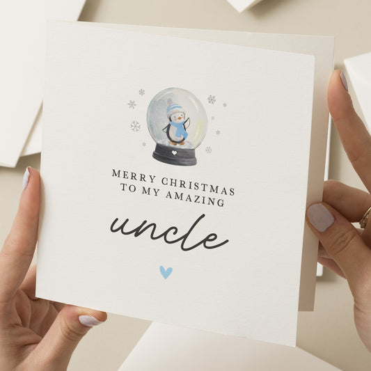 Christmas Card Uncle, Uncle Christmas Card, Christmas Card For Uncle, Christmas Uncle Card, Xmas Gift To Uncle, Special Uncle, For Man